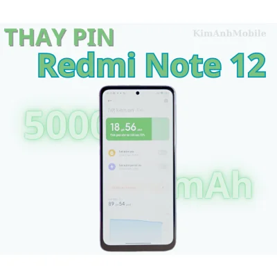 Thay pin Redmi Note 12 5G giá rẻ lấy ngay tại Đà Nẵng