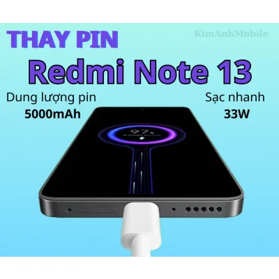 Thay pin Redmi Note 13 giá rẻ lấy ngay tại Đà Nẵng