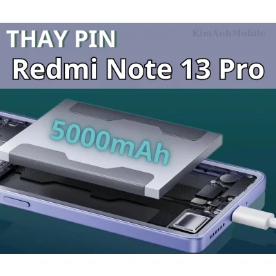 Thay pin Redmi Note 13 Pro giá rẻ lấy ngay tại Đà Nẵng