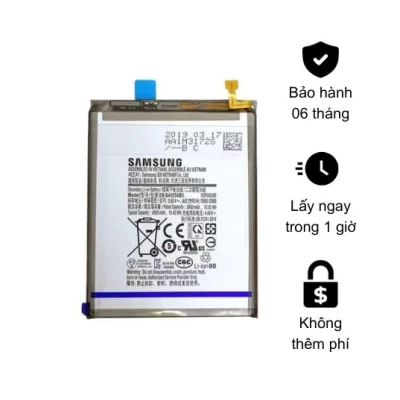 Thay pin Samsung A30 chính hãng giá rẻ tại Hàm Nghi