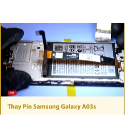 Thay Pin Samsung Galaxy A03S Tại Kim Anh Mobile