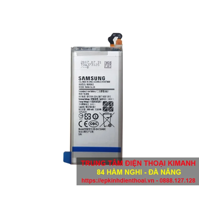 Thay pin samsung galaxy A710/ A7 2016 chính hãng, lấy liền tại Đà Nẵng
