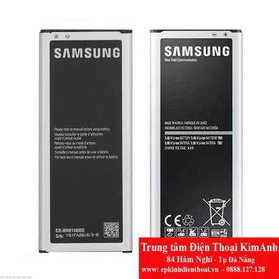 Thay pin samsung galaxy note 4