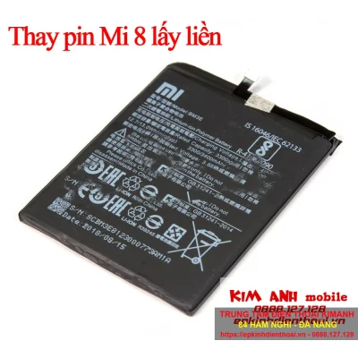 Thay pin xiaomi Mi 8 giá rẻ, nhanh chóng nhất Đà Nẵng